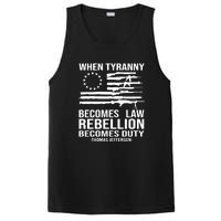 Tyranny Becomes Law Rebellion Becomes Duty Quote PosiCharge Competitor Tank