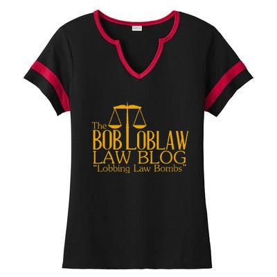 The Bob Loblaw Law Blog Lobbing Law Bombs Ladies Halftime Notch Neck Tee