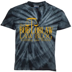 The Bob Loblaw Law Blog Lobbing Law Bombs Kids Tie-Dye T-Shirt