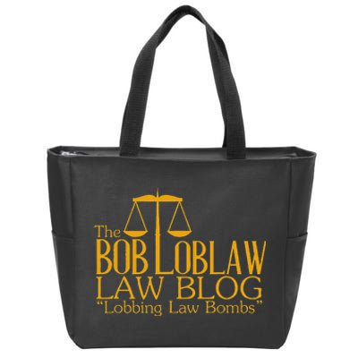 The Bob Loblaw Law Blog Lobbing Law Bombs Zip Tote Bag