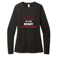 Team BRADY Lifetime Member Blood Completely Family Womens CVC Long Sleeve Shirt