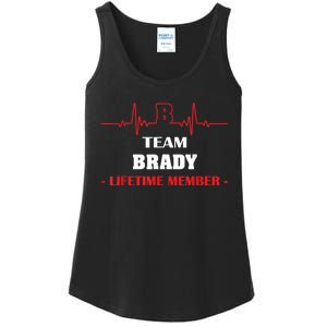 Team BRADY Lifetime Member Blood Completely Family Ladies Essential Tank