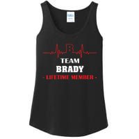 Team BRADY Lifetime Member Blood Completely Family Ladies Essential Tank