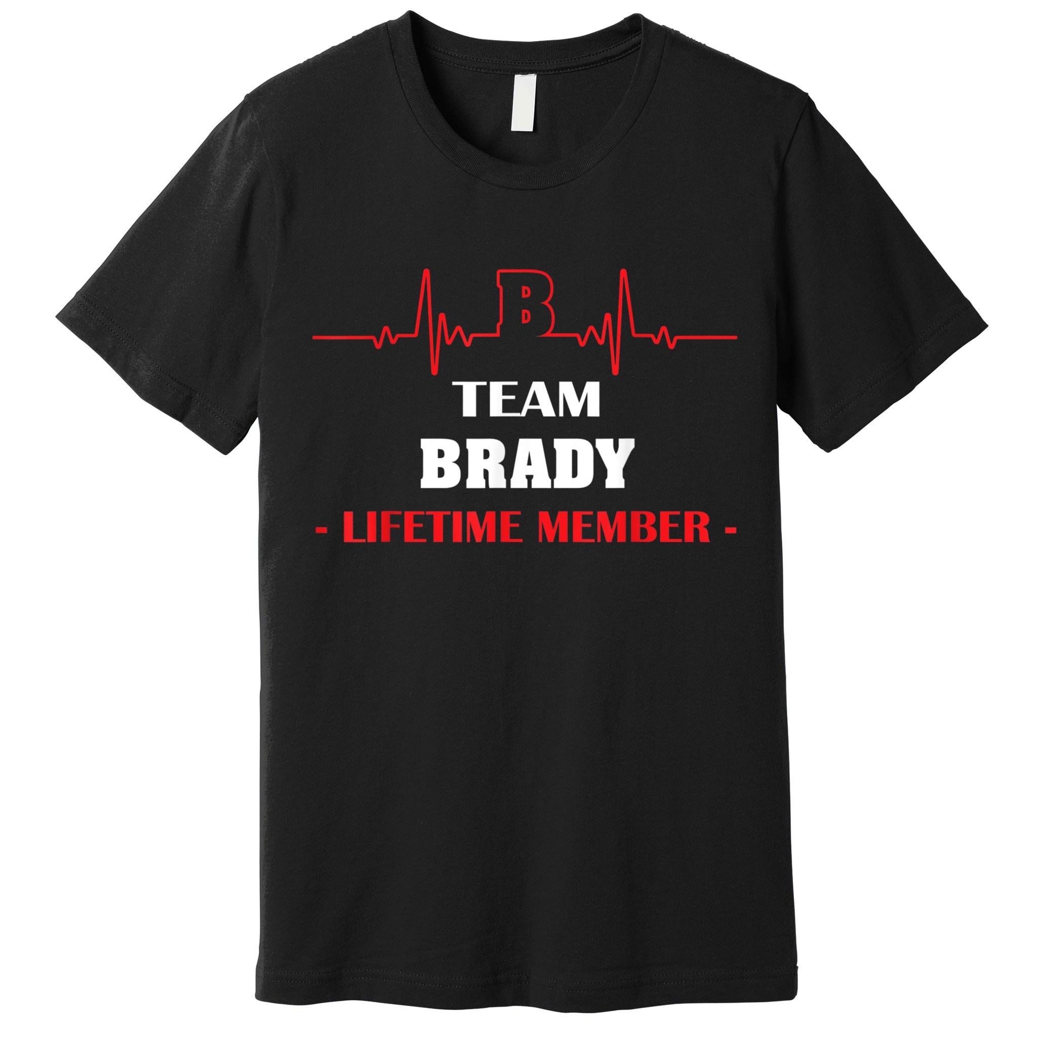 Team BRADY Lifetime Member Blood Completely Family Premium T-Shirt