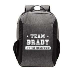 Team Brady Lifetime Membership Funny Vector Backpack