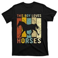 This Boy Loves Horses Horse T-Shirt