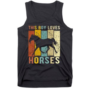 This Boy Loves Horses Horse Tank Top