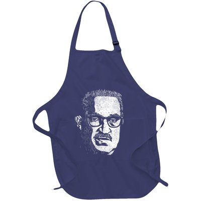 Thurgood Black Leader Cool African Black History Month Gift Full-Length Apron With Pockets