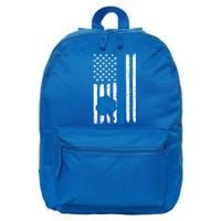 Thin Blue Line St Patrick's Day Gift Police Cop Usa Flag Cool Gift 16 in Basic Backpack