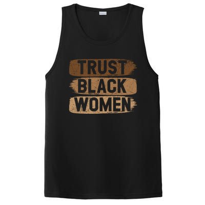 Trust Black Melanin Black History Month Funny Gift PosiCharge Competitor Tank