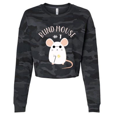 Three Blind Mice Matching Halloween Group Costume Mouse #1 Cropped Pullover Crew