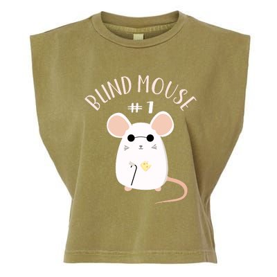 Three Blind Mice Matching Halloween Group Costume Mouse #1 Garment-Dyed Women's Muscle Tee