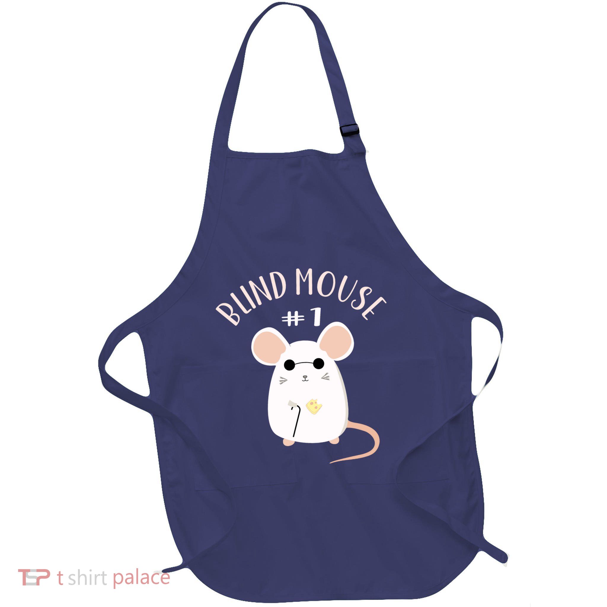 Three Blind Mice Matching Halloween Group Costume Mouse #1 Full-Length Apron With Pockets