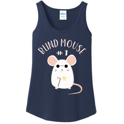 Three Blind Mice Matching Halloween Group Costume Mouse #1 Ladies Essential Tank