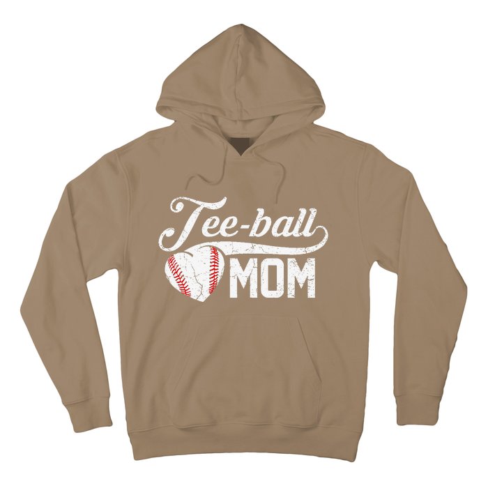 Tee Ball Mom TBall Mom Mother's Day Gifts Hoodie