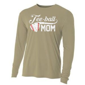 Tee Ball Mom TBall Mom Mother's Day Gifts Cooling Performance Long Sleeve Crew