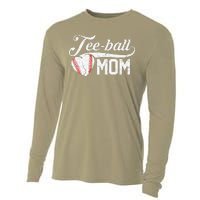 Tee Ball Mom TBall Mom Mother's Day Gifts Cooling Performance Long Sleeve Crew