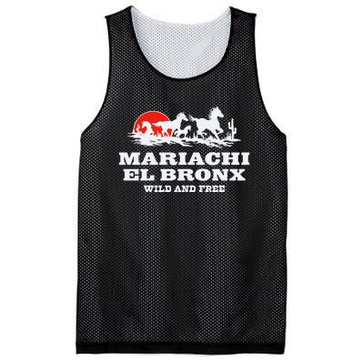 The Bronx Mariachi El Bronx Wild And Free Mesh Reversible Basketball Jersey Tank