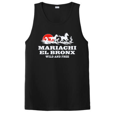 The Bronx Mariachi El Bronx Wild And Free PosiCharge Competitor Tank