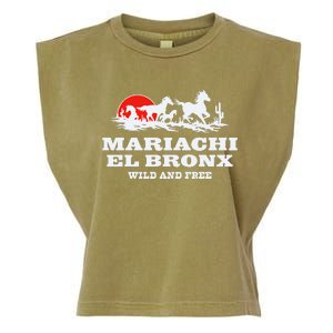 The Bronx Mariachi El Bronx Wild And Free Garment-Dyed Women's Muscle Tee