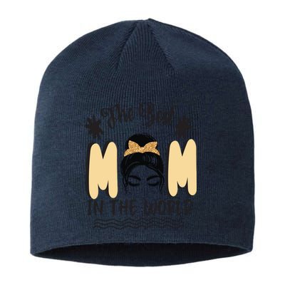 The Best Mom In The World Sustainable Beanie