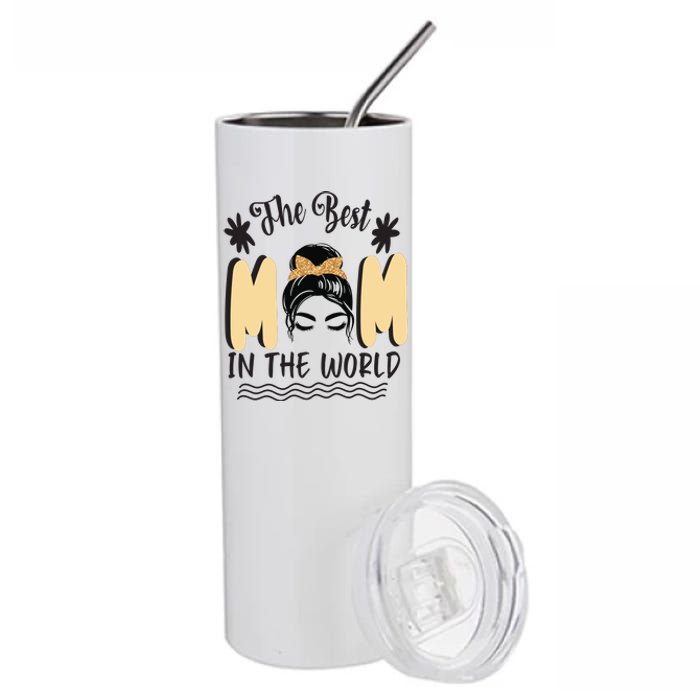 The Best Mom In The World Stainless Steel Tumbler