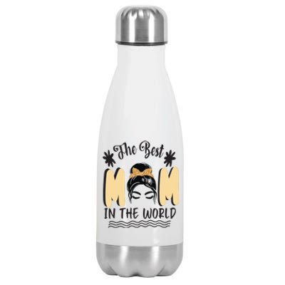 The Best Mom In The World Stainless Steel Insulated Water Bottle