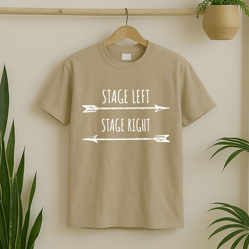 Theater Broadway Musical Funny Gift Stage Actor Gift T-Shirt