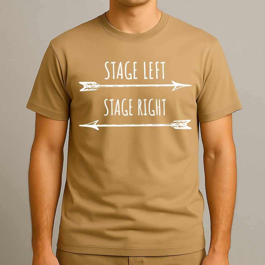 Theater Broadway Musical Funny Gift Stage Actor Gift T-Shirt