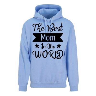 The Best Mom In The World Mother Family Meaningful Gift Unisex Surf Hoodie