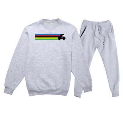 Track Bike Masters Premium Crewneck Sweatsuit Set