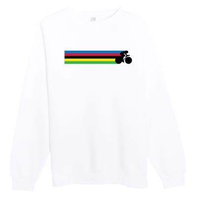 Track Bike Masters Premium Crewneck Sweatshirt