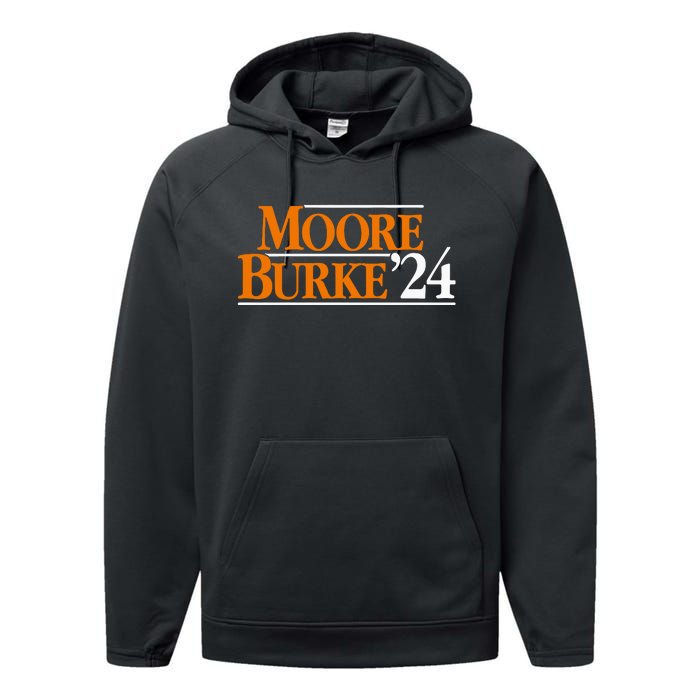 Tennessee Baseball Mooreburke ’24 Performance Fleece Hoodie