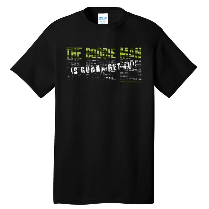 The Boogie Man Lyrics Jackson 5 Scary Halloween Tall T-Shirt