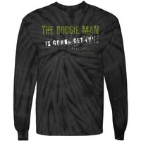 The Boogie Man Lyrics Jackson 5 Scary Halloween Tie-Dye Long Sleeve Shirt