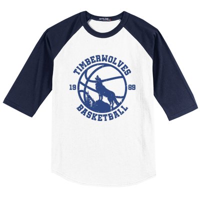 Timberwolves Basketball Minnesota Baseball Sleeve Shirt