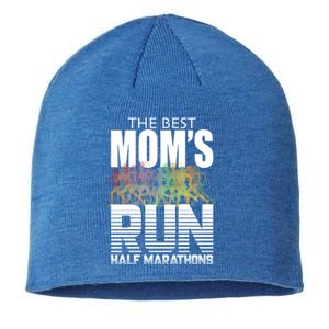 The Best Moms Run Half Marathons Meaningful Gift Runner Great Gift Sustainable Beanie