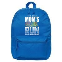 The Best Moms Run Half Marathons Meaningful Gift Runner Great Gift 16 in Basic Backpack