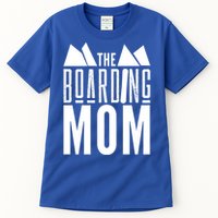 The Boarding Mom Mother Snowboarding Snowboard Snowboarder Gift Tall T-Shirt