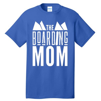 The Boarding Mom Mother Snowboarding Snowboard Snowboarder Gift Tall T-Shirt