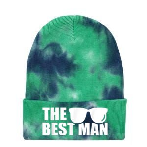 The Best Man Bachelor Party Tie Dye 12in Knit Beanie