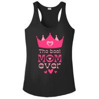 The Best Mom Ever Princess Ladies PosiCharge Competitor Racerback Tank