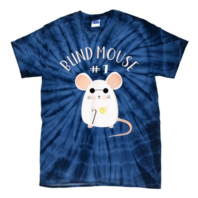 Three Blind Mice Matching Halloween Group Costume Mouse #1 Tie-Dye T-Shirt