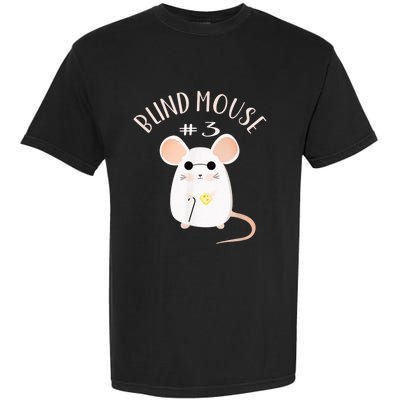 Three Blind Mice Matching Halloween Group Costume Mouse #3 Garment-Dyed Heavyweight T-Shirt