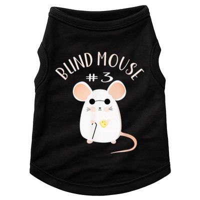 Three Blind Mice Matching Halloween Group Costume Mouse #3 Doggie Tank