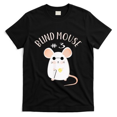 Three Blind Mice Matching Halloween Group Costume Mouse #3 T-Shirt