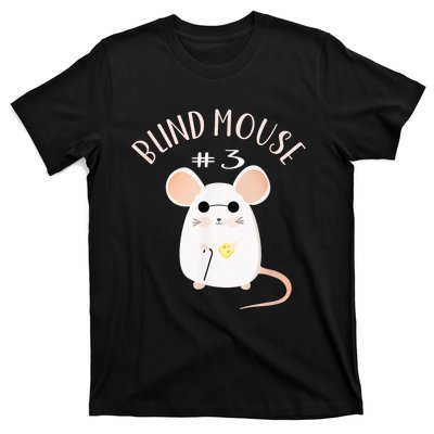 Three Blind Mice Matching Halloween Group Costume Mouse #3 T-Shirt