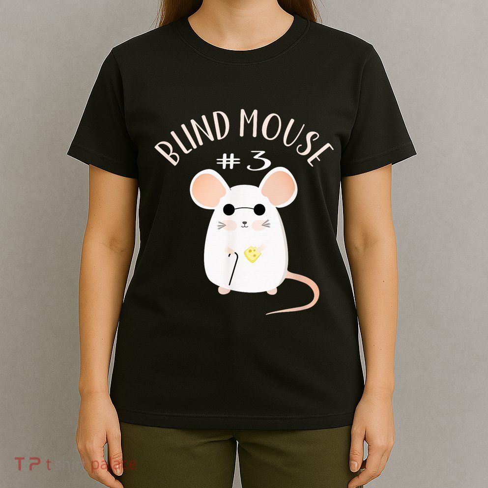 Three Blind Mice Matching Halloween Group Costume Mouse #3 T-Shirt