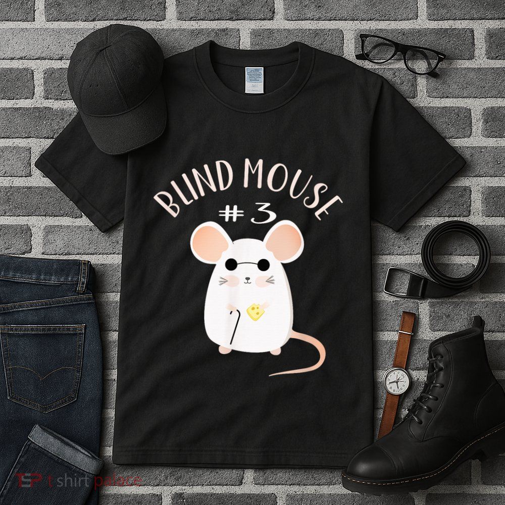 Three Blind Mice Matching Halloween Group Costume Mouse #3 Tall T-Shirt