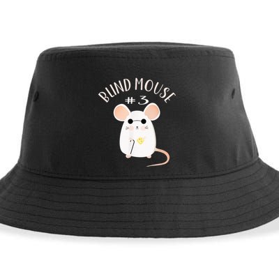 Three Blind Mice Matching Halloween Group Costume Mouse #3 Sustainable Bucket Hat